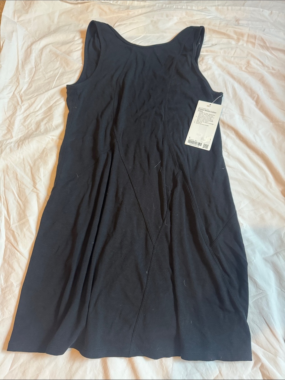 Ribbed modal cotton dress